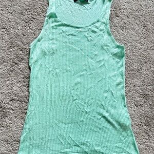 Mint Green Sleeveless Top
